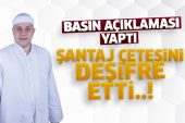 Aydınlı Mehmet Hoca basın açıklaması yaptı