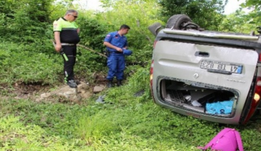 Cenazeye giderken kaza oldu 