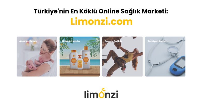 Kapıda Ödeme Alan İlk Online Medikal Market: Limonzi.com