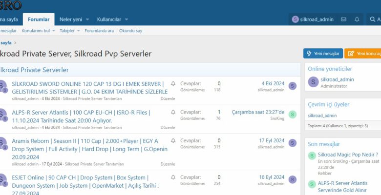 Bu Hafta Açılacak Silkroad Private Serverler
