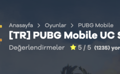 PUBG Mobile UC Satın Al